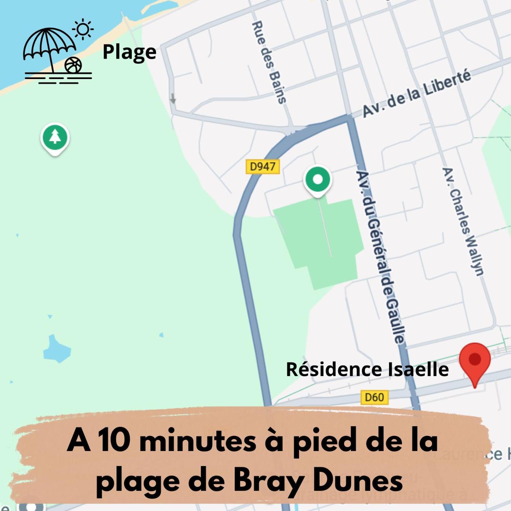 Suite Maelle - Evasion & Confort Bray-Dunes Dış mekan fotoğraf